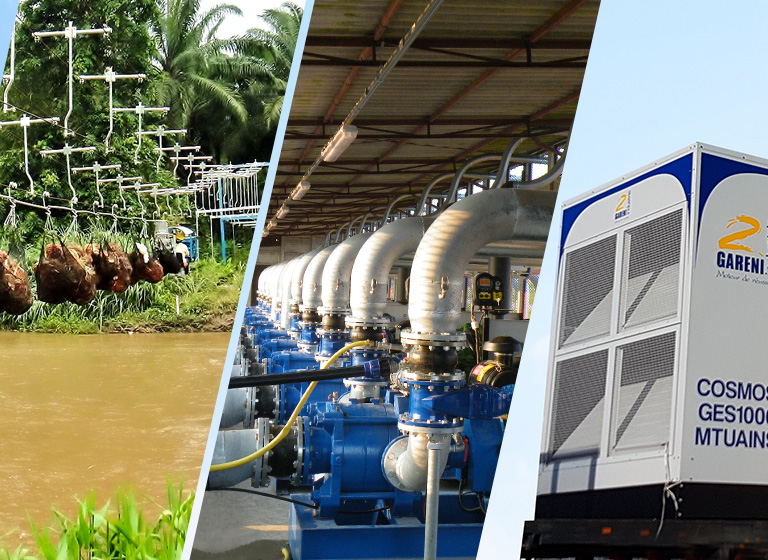 to provide you with infrastructure, water, energy
